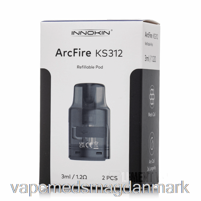 Vape Væske Innokin Arcfire Erstatning Pods 1.2ohm Pods